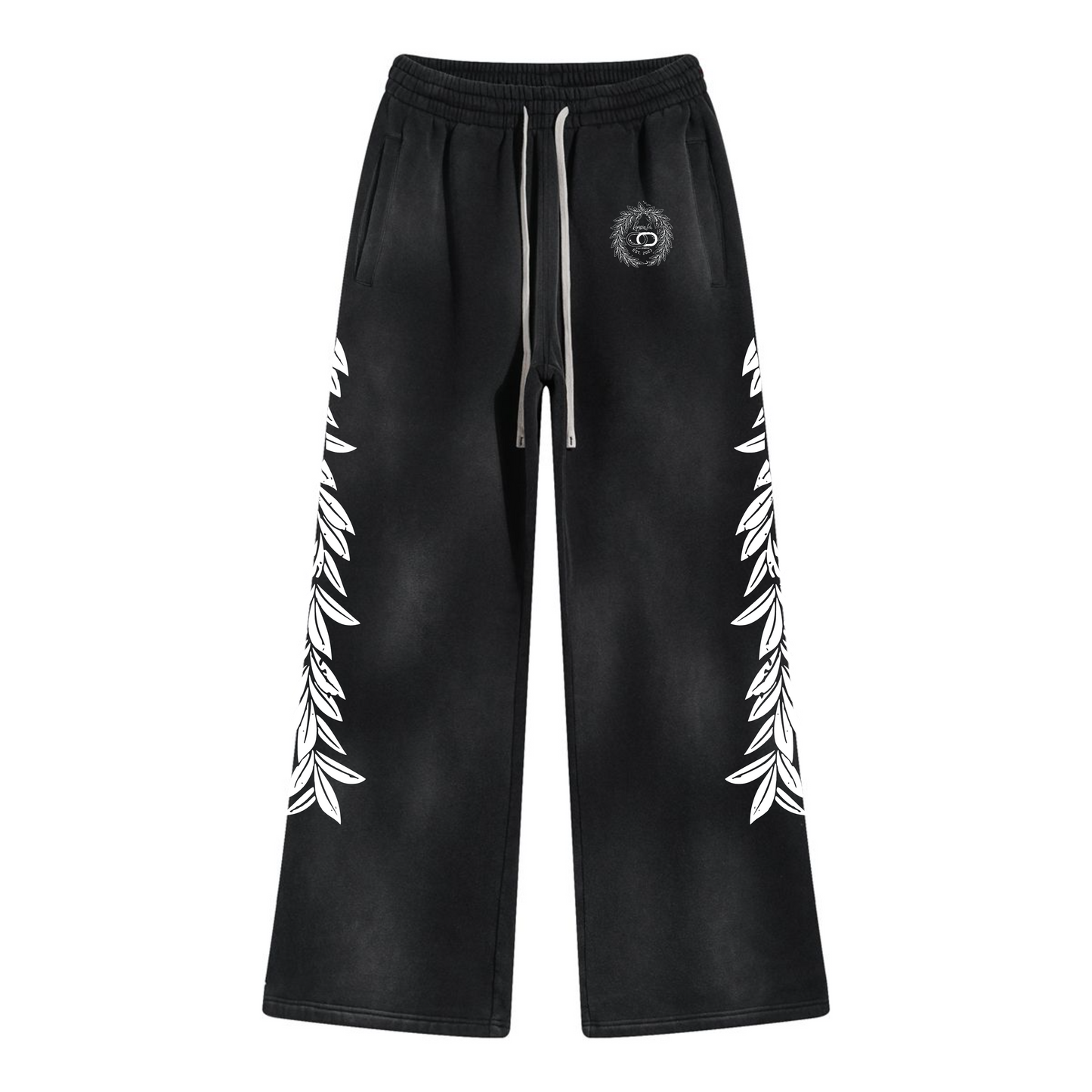 Maile Lei Acid Wash Sweat Pants 10/11