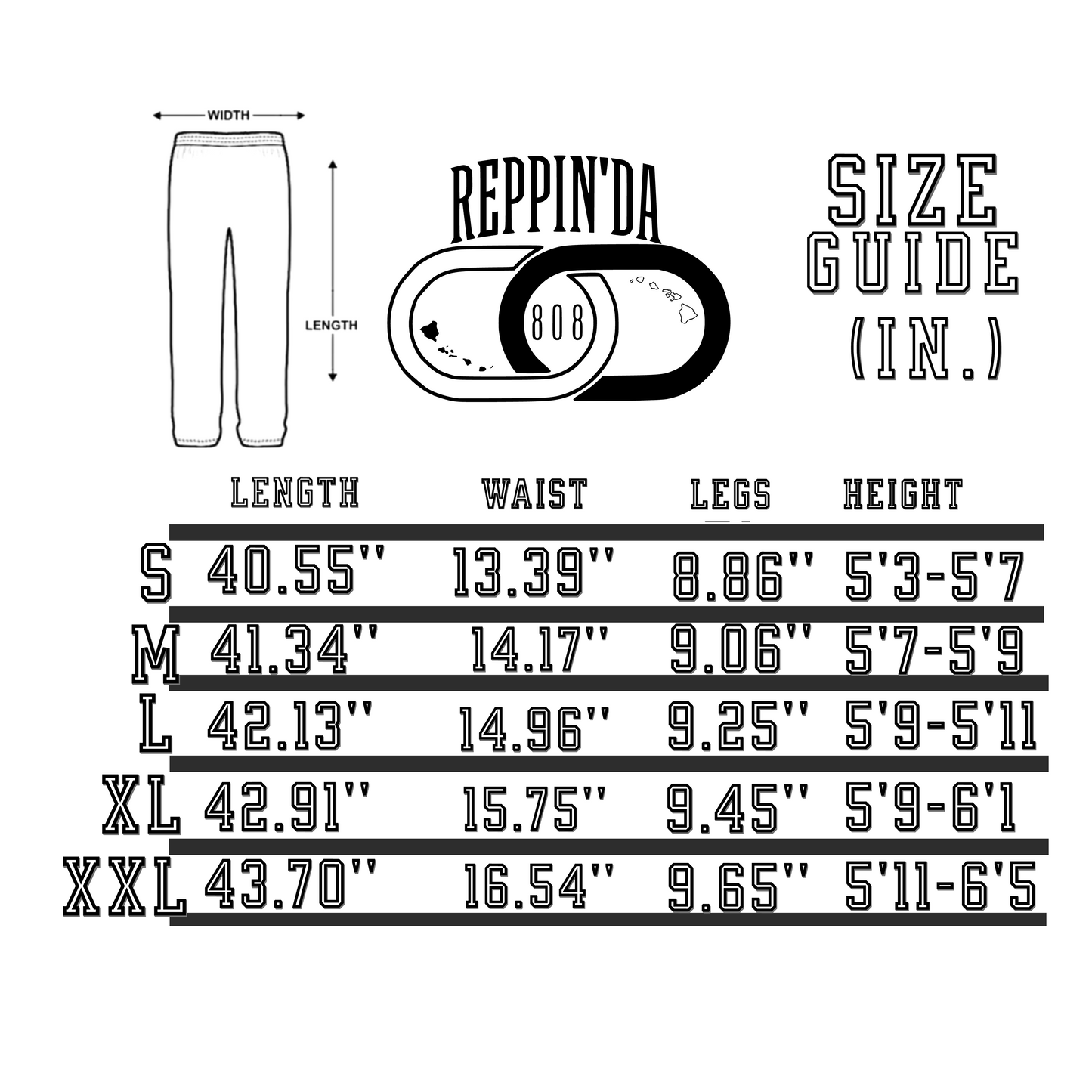 Maile Lei Acid Wash Sweat Pants