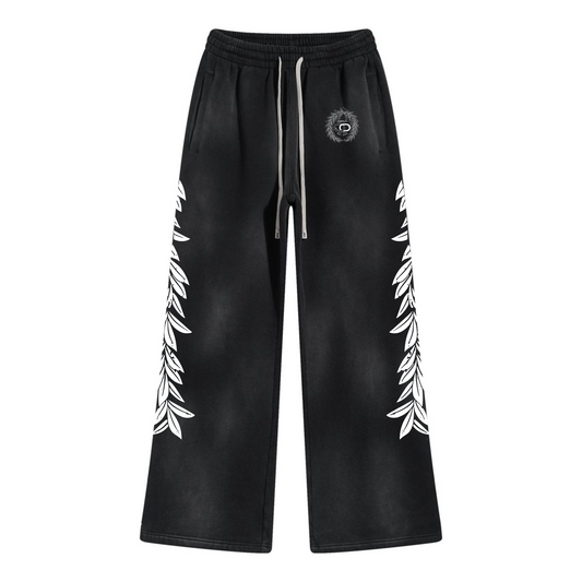 Maile Lei Acid Wash Sweat Pants 10/11