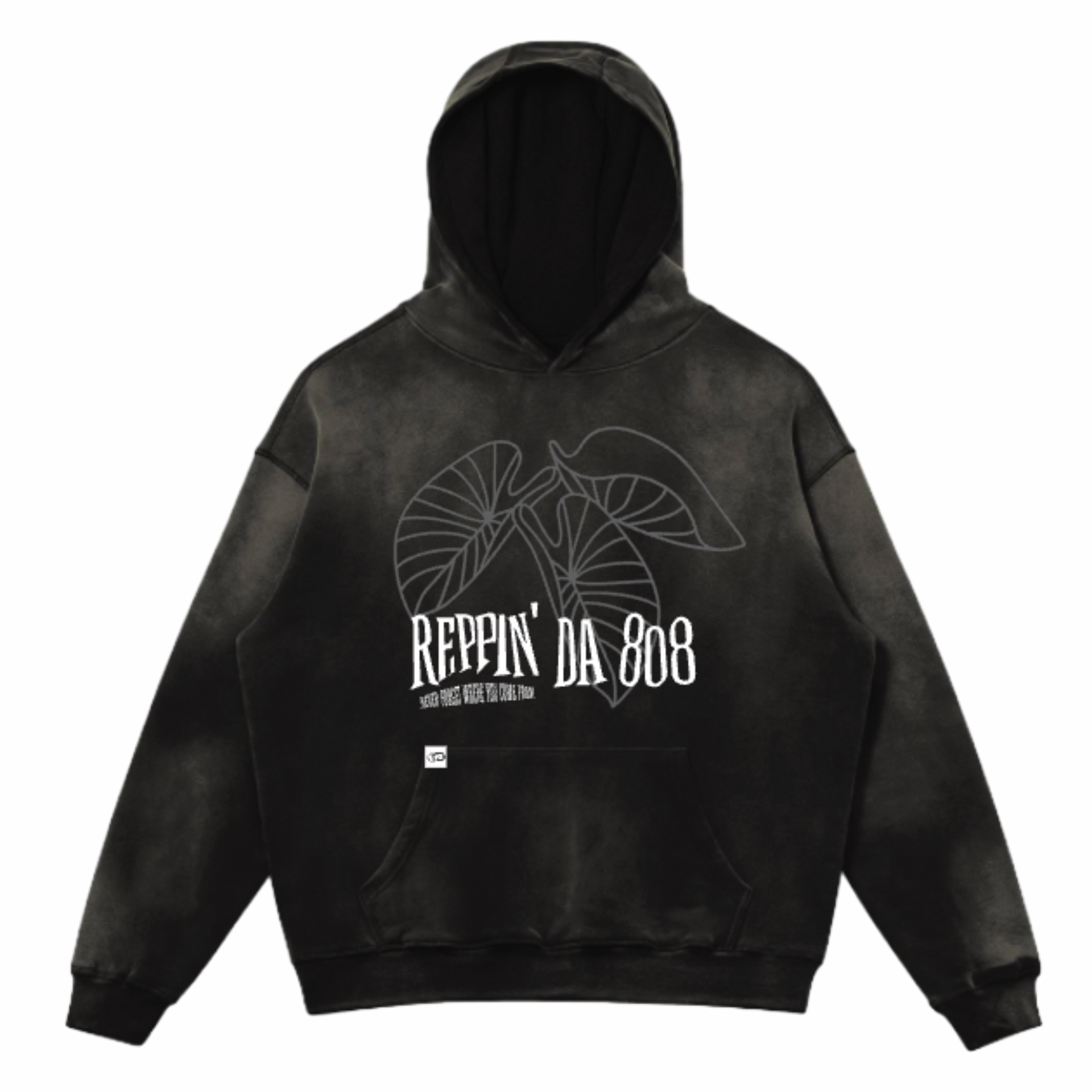 Taro Acid Wash Hoodie – Reppin' Da 808