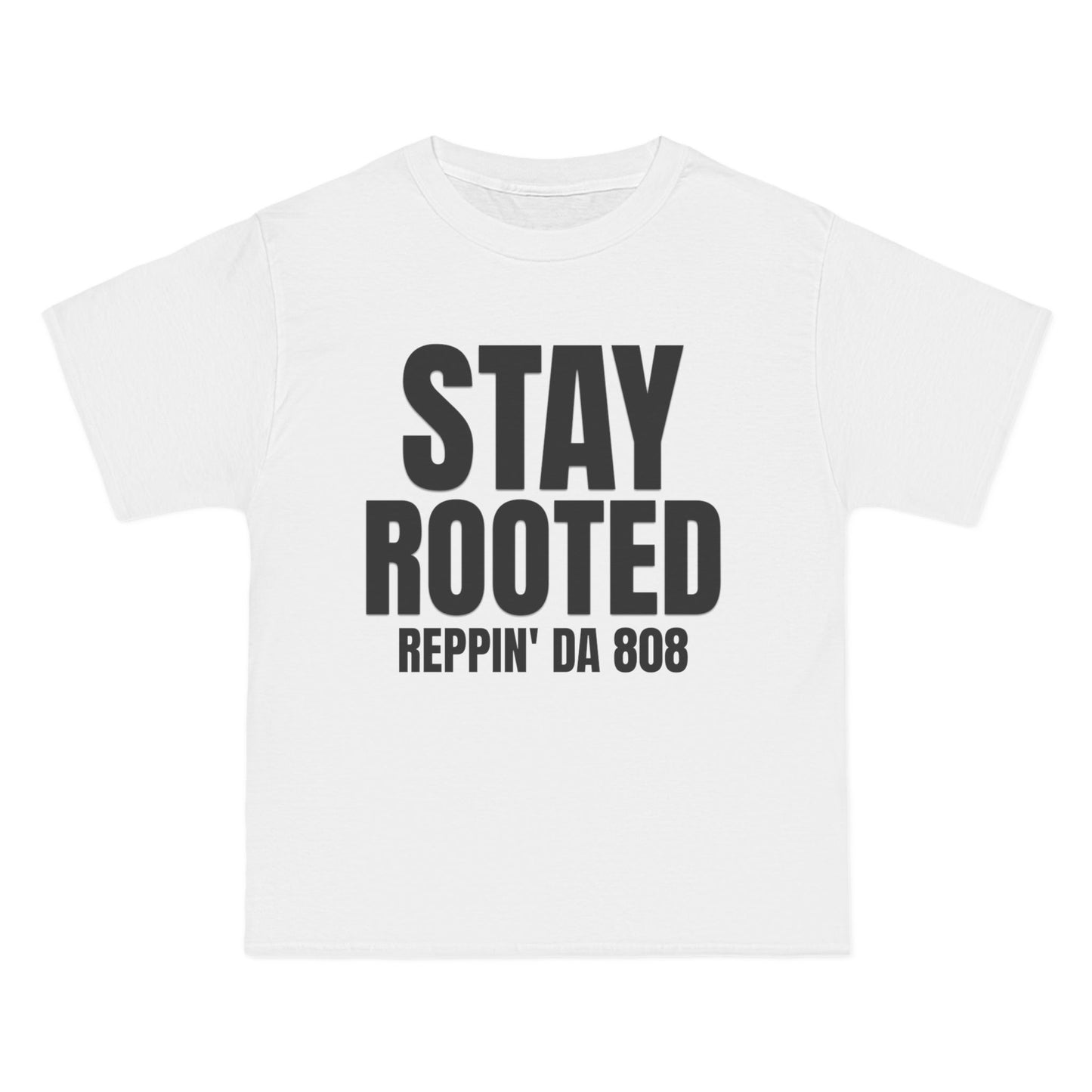 "Stay Rooted" White