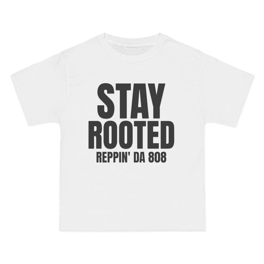 "Stay Rooted" White